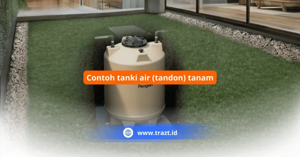 contoh tandon tanki air tanam atau pendam