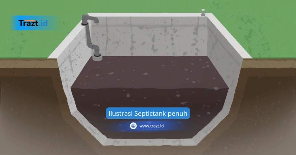 ciri Toilet Mampet Karena Septictank Penuh