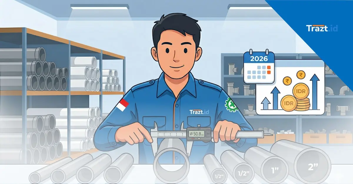 Cara Mengetahui Ukuran Pipa PVC dengan Benar & Akurat (Update Harga 2026)