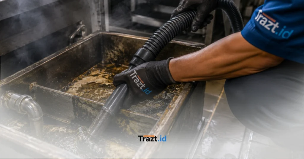 Proses Kerja Jasa Grease Trap Trazt.id